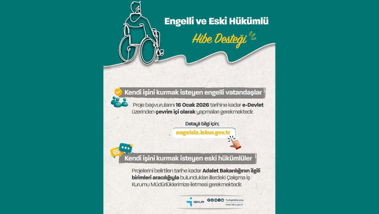 İşkur’dan Hibe Desteği