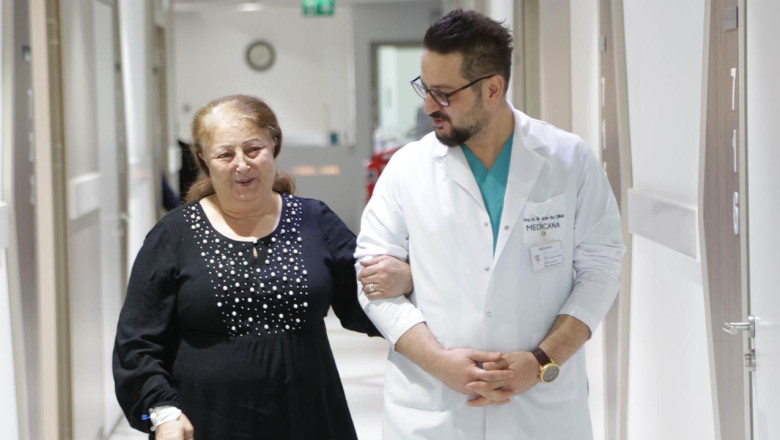 İsveç'te Cihaza Bağlanacaktı, Samsun’da Yürüyerek Taburcu Edildi