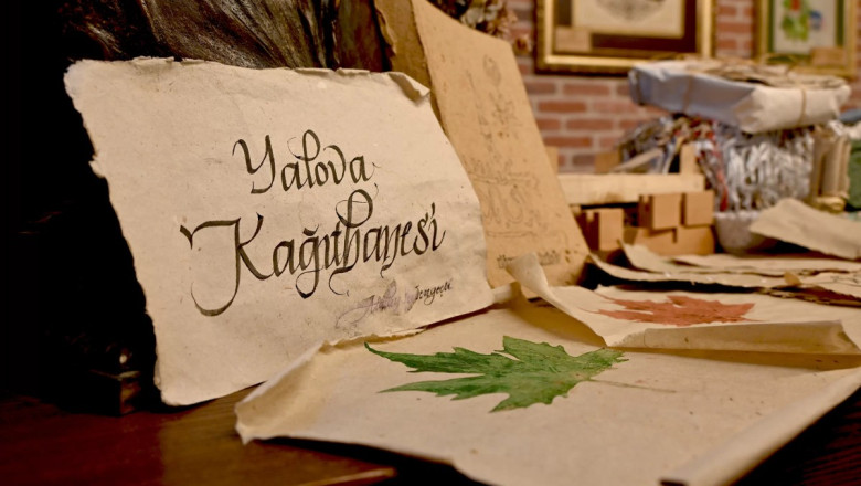 GELENEKSEL ‘YALOVA KAĞIDI’ TANITILDI