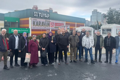 KARAVAN VE TİNY HOUSE FUARI’NA ZİYARET