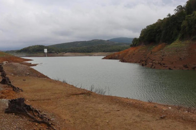 Gökçe Barajı’na Kar Dopingi