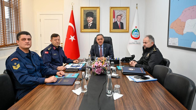 81 İlin Katılımıyla Güvenlik ve Asayiş Toplantısı Yapıldı