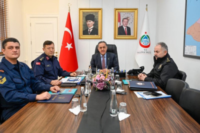 81 İlin Katılımıyla Güvenlik ve Asayiş Toplantısı Yapıldı