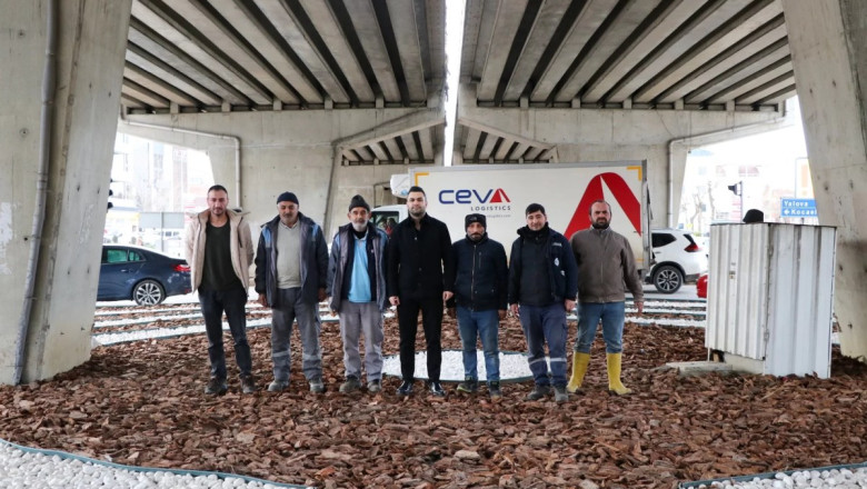 ÖZDİLEK KAVŞAĞI’NA KURAKÇIL PEYZAJ DOKUNUŞU