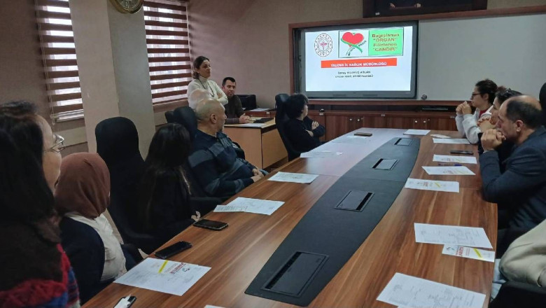 Organ Bağışı Anlatıldı, Kayıtlar Alındı