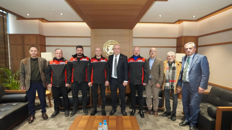 ESAK AFET YÖNETİMİ DERNEĞİ’NDEN YTSO’YA ZİYARET