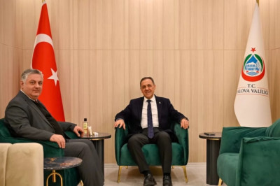 GÜREL’DEN VALİ USTA’YA HAYIRLI OLSUN ZİYARETİ