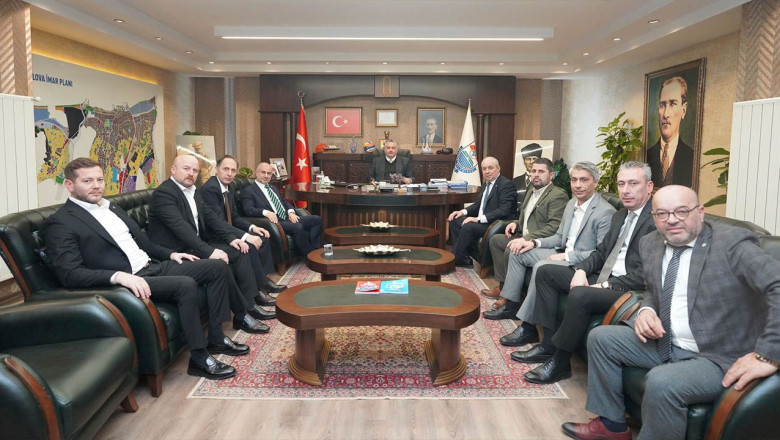 YTSO’dan Yalova Belediyesi’ne İş Birliği Ziyareti