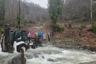TREKKİNG GRUBU, TEŞVİKİYE’DE MAHSUR KALDI