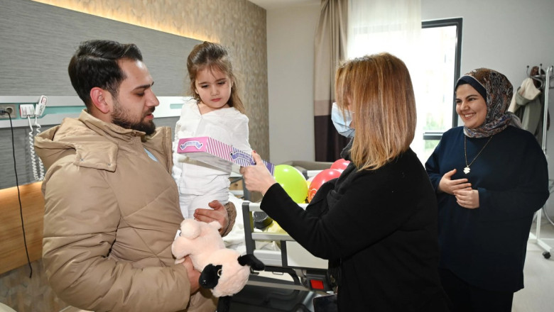 YILIN İLK HASTANE ZİYARETLERİ