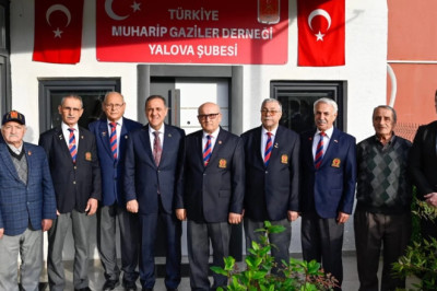 VALİ USTA’DAN MUHARİP GAZİLERE İADE-İ ZİYARET