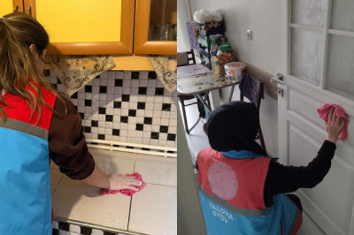 SYDV Yaşlıların Kapısını Çaldı