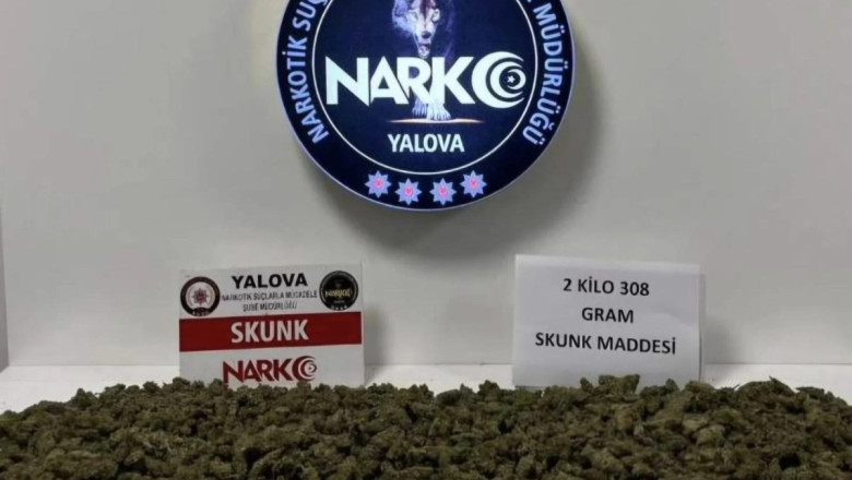 2 KİLO UYUŞTURUCU MADDE ELE GEÇİRİLDİ