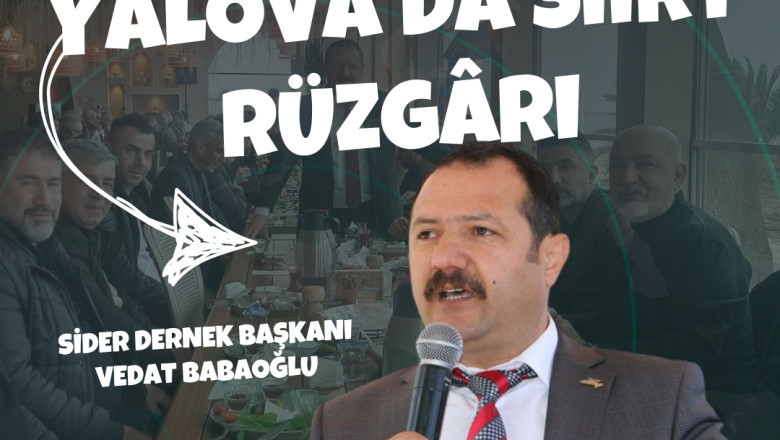 YALOVA'DA SİİRT İMZASI VAR!