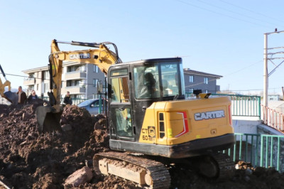 KANALİZASYON HATTI YENİLENİYOR