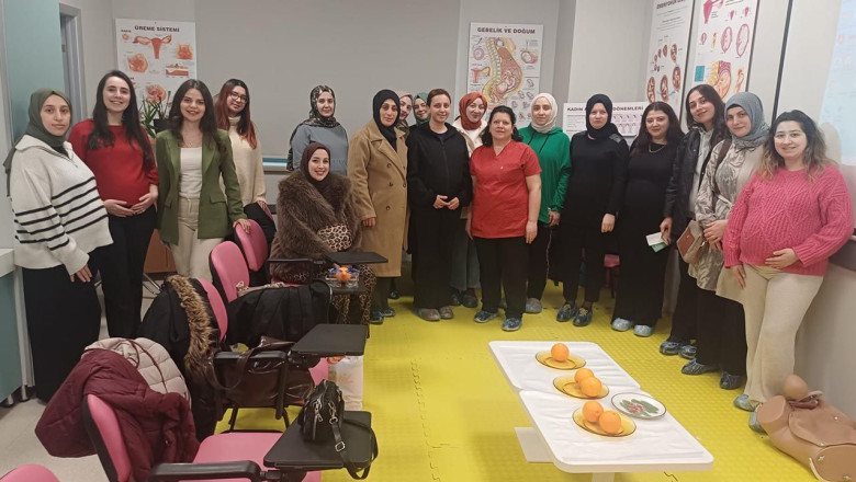 Yalova Eğitim ve Araştırma Hastanesi’nde 3. Tur Gebe Okulu Eğitimi Tamamlandı