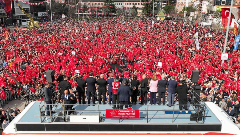 CHP Heyetinden Kocaeli’ne Mitingine Tam Katılım