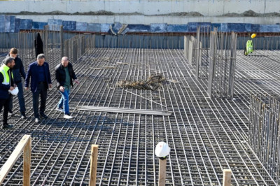 VALİ USTA, İNŞAAT ÇALIŞMASINI YERİNDE İNCELEDİ