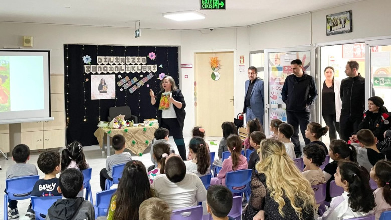 ÇOCUKLARA DEPREM BİLİNCİ ANLATILDI