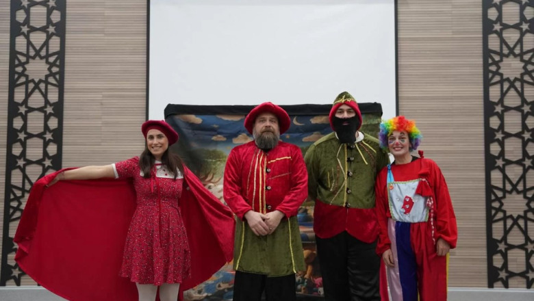 ÇOCUKLAR KARAGÖZ’ÜN RÜYASI İLE NEŞELENDİ