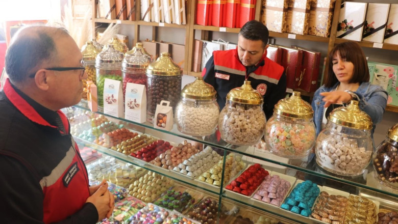 BAYRAM ÖNCESİ ŞEKERCİLER DENETLENDİ