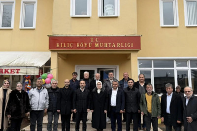 AK PARTİ TEŞKİLATINDAN KÖY ZİYARETLERİ