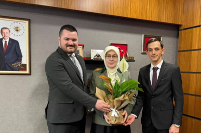 CANER’DEN MİLLETVEKİLİ AKYOL’A ZİYARET