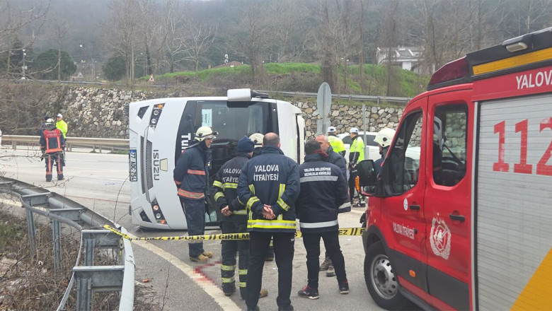 Yalova'daki Kazada Ölen Kişinin Kimliği Belli Oldu