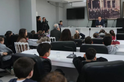 BAŞKAN YELE, ÖĞRENCİLERLE BULUŞTU