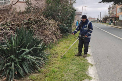 ESENKÖY’DE BAHAR TEMİZLİĞİ BAŞLADI