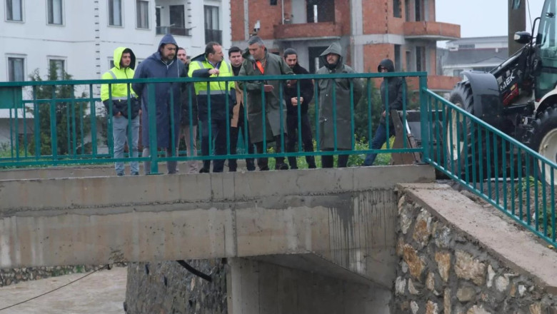 BAŞKAN YELE’DEN YOĞUN YAĞIŞ MESAİSİ