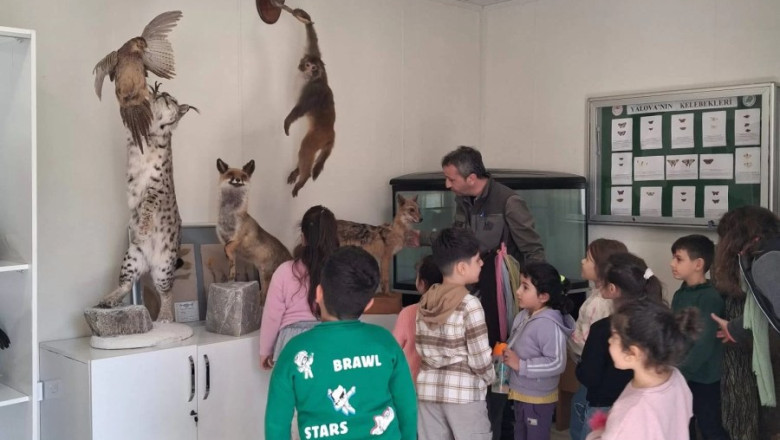 MİNİK ÖĞRENCİLER DOĞAYI YERİNDE ÖĞRENDİ