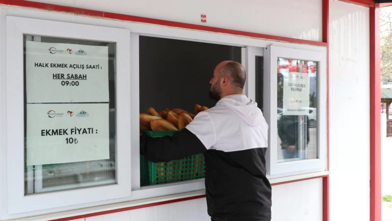 ÇİFTLİKKÖYLÜLER HALK EKMEĞİ TERCİH EDİYOR