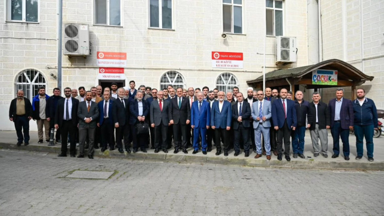 VALİ USTA, MÜFTÜLÜK PERSONELİYLE BULUŞTU