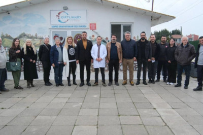 CHP ÇİFTLİKKÖY’DEN CAN DOSTLARA ZİYARET