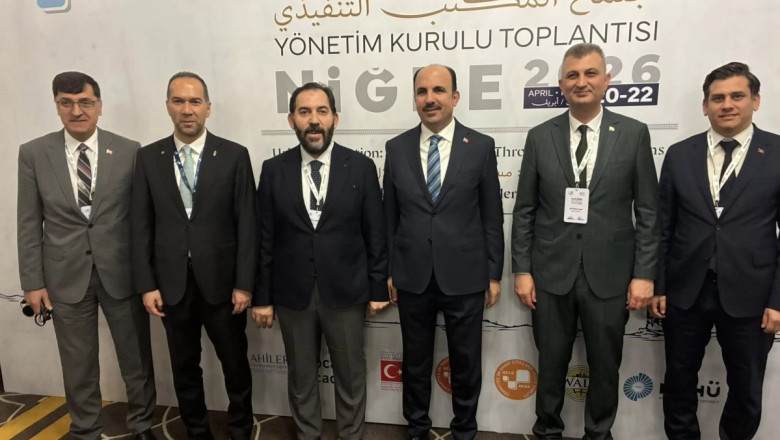 SOYGÜZEL İLE YILMAZ UCLG-MEWA TOPLANTISINDA