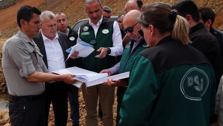 BARAJ İNŞAATINA YAKIN TAKİP