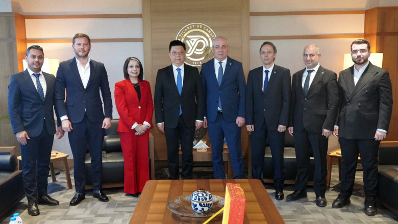 ÇİN HEYETİNDEN YTSO’YA ZİYARET