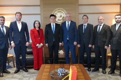 ÇİN HEYETİNDEN YTSO’YA ZİYARET