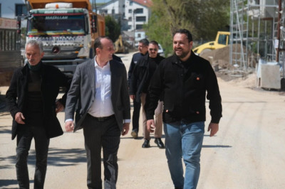 BAŞKAN YELE, ÇALIŞMALARI DENETLEDİ