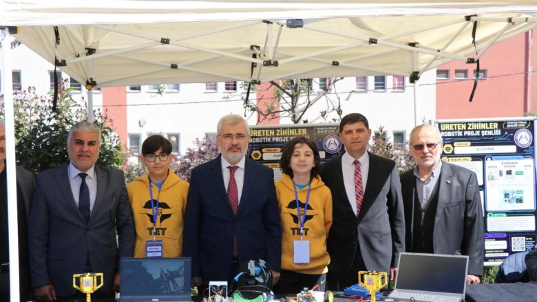    ROBOTİK PROJE ŞENLİĞİ YAPILDI
