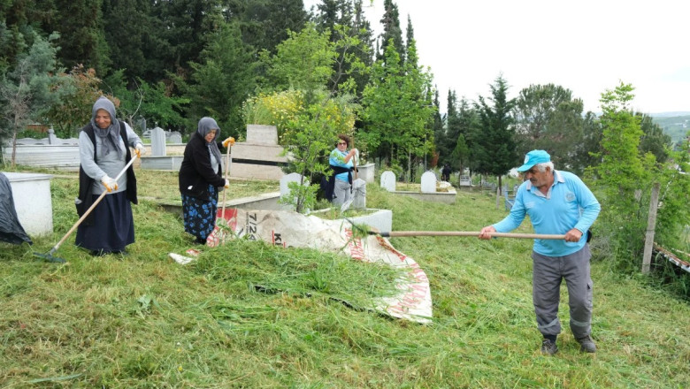 ÇİFTLİKKÖY’DE BAYRAM TEMİZLİĞİ