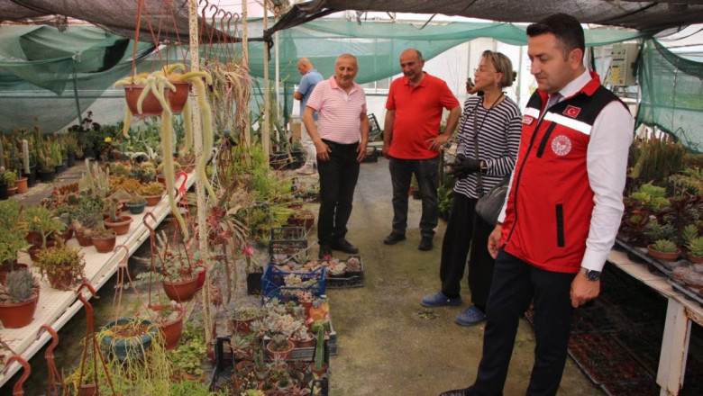 MÜDÜR İLMEÇ’TEN GÖKER TARIM’A ZİYARET