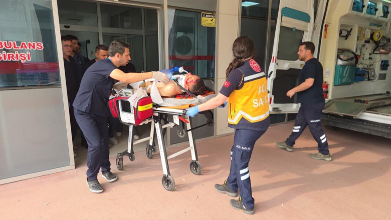 Yalova Karayolunda Motosiklet Kazası