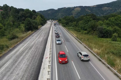 Yalova-Bursa Kara Yolundaki Çalışmalara Tam Gaz Devam