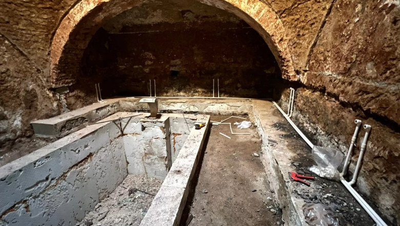 ARMUTLU DAĞ HAMAMI RESTORASYONU TAMAMLANDI