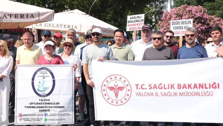 ‘HAREKET YAŞINI ÖĞREN, SAĞLIKLI YAŞA YÜRÜYÜŞÜ’ YAPILDI