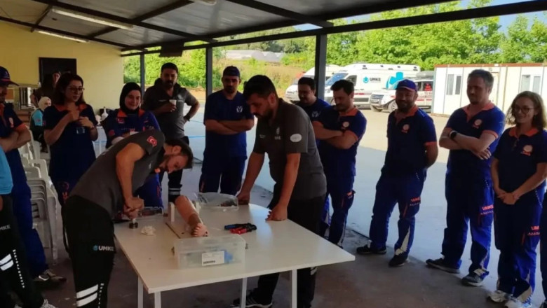 UMKE EĞİTİMLERİ YALOVA’DA TAMAMLANDI
