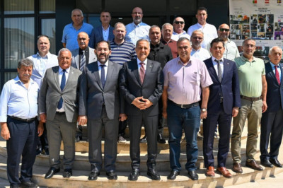 USTA, İL GENEL MECLİSİ ÜYELERİYLE BİR ARAYA GELDİ