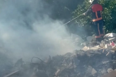 Yalova’da yakılan çöplerin alevi araziye sıçradı